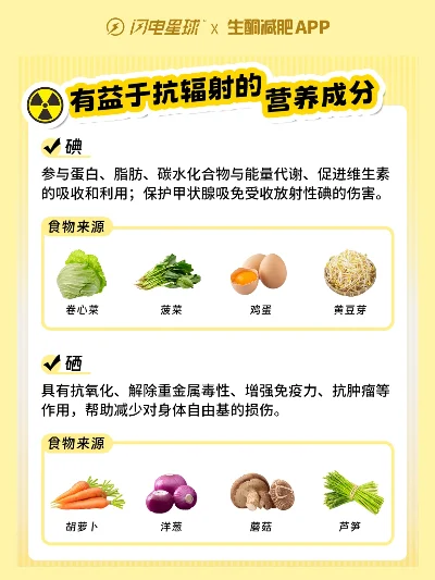 辐射防护食物盘点：天然抗氧化与矿物质，助您抵御辐射危害