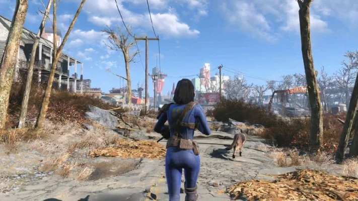 辐射4PS4版体验：帧数波动与沉浸式废土世界